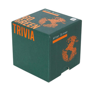 After Dinner Trivia <br> Go Green - Sweet Maries Party Shop