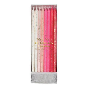 All The Pinks <br> Candles - Sweet Maries Party Shop