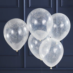 Angel Hair <br> Confetti Balloons - Sweet Maries Party Shop