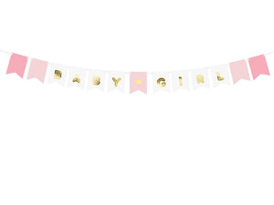 Baby Girl <br> Banner - Sweet Maries Party Shop