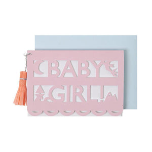 Baby Girl <br> Gift Card Enclosure - Sweet Maries Party Shop