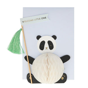 Baby Panda <br> Stand Up Card - Sweet Maries Party Shop