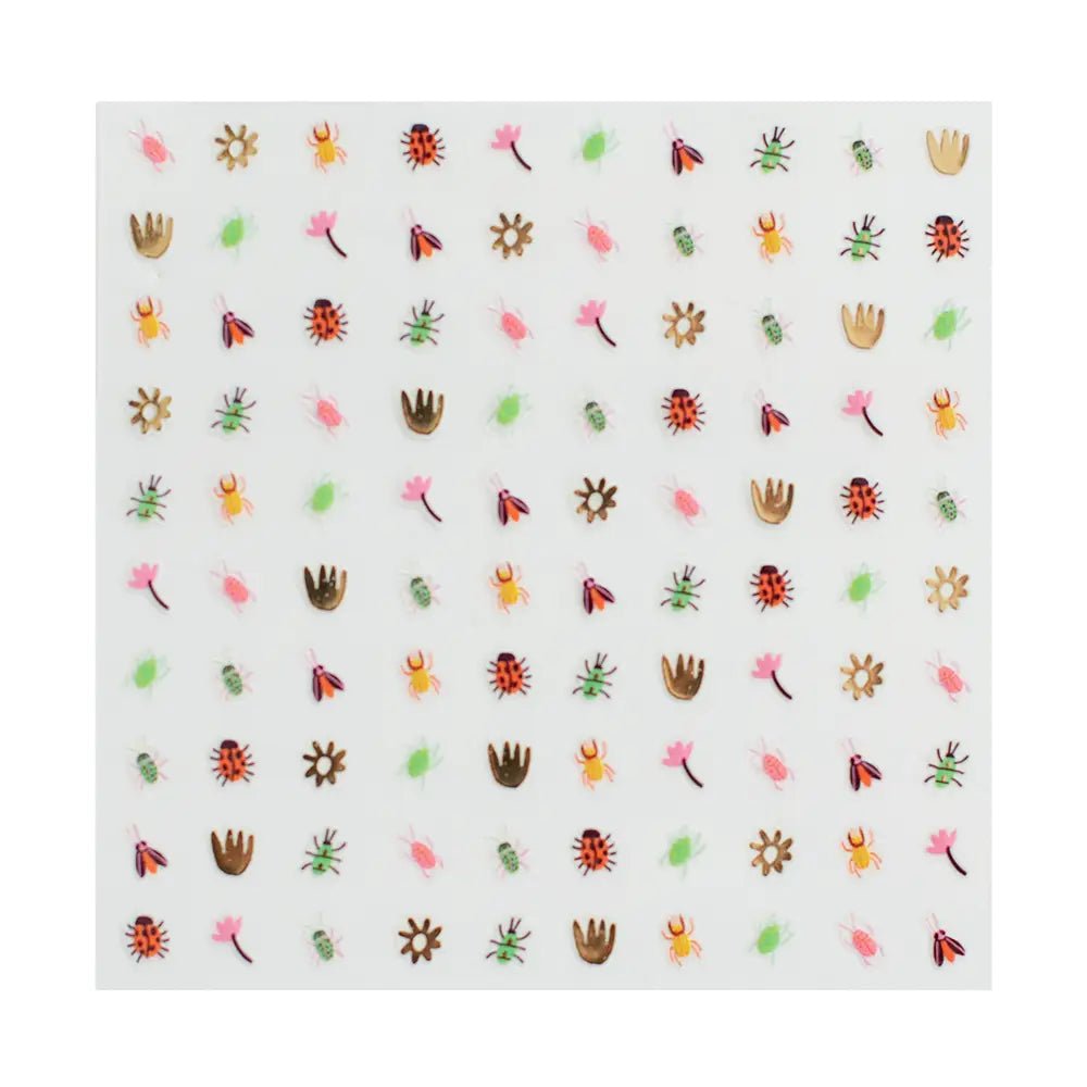 Backyard Bugs <br> Nail Stickers - Sweet Maries Party Shop