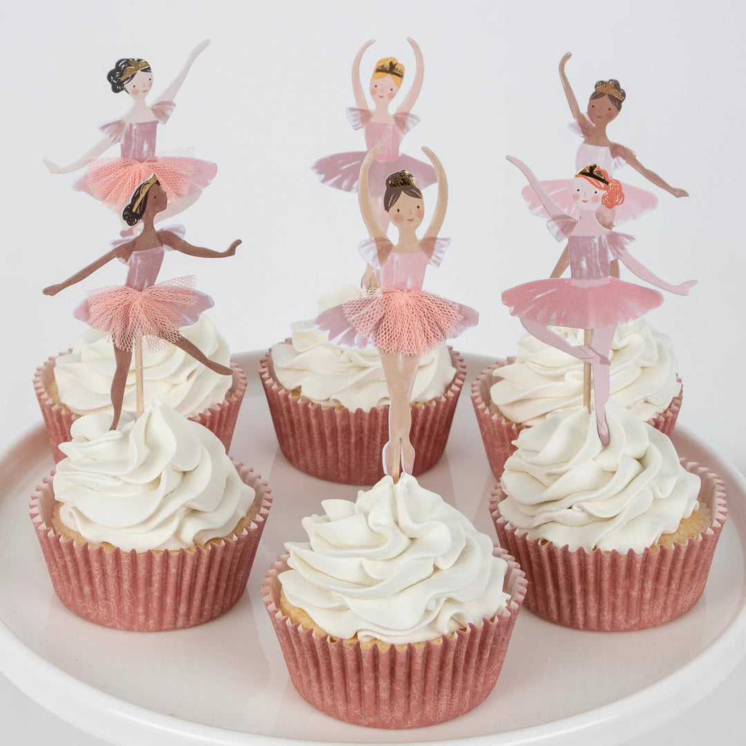 Ballerina <br> Cupcake Kit (24) - Sweet Maries Party Shop