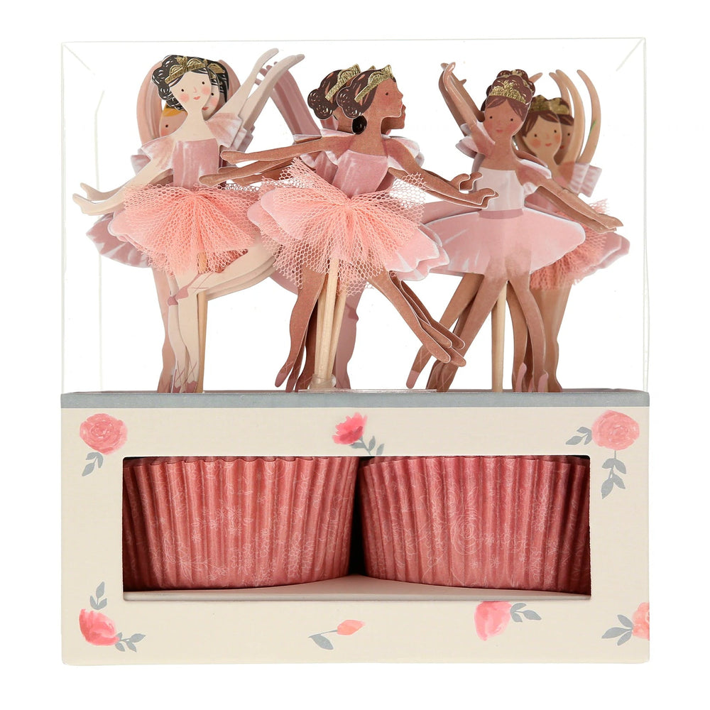 Ballerina <br> Cupcake Kit (24) - Sweet Maries Party Shop