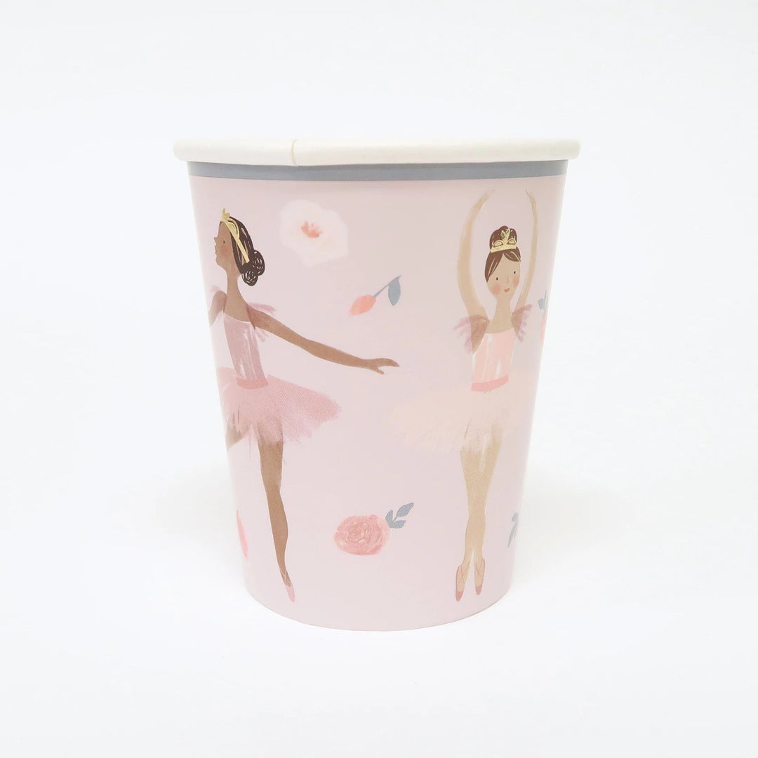 Ballet <br> Cups (8) - Sweet Maries Party Shop