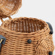 Bear Basket Bag <br> With Denim Strap - Sweet Maries Party Shop