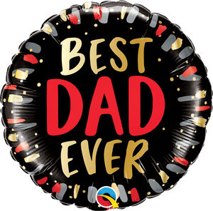 Best Dad Ever <br> Inflated Balloon - Sweet Maries Party Shop