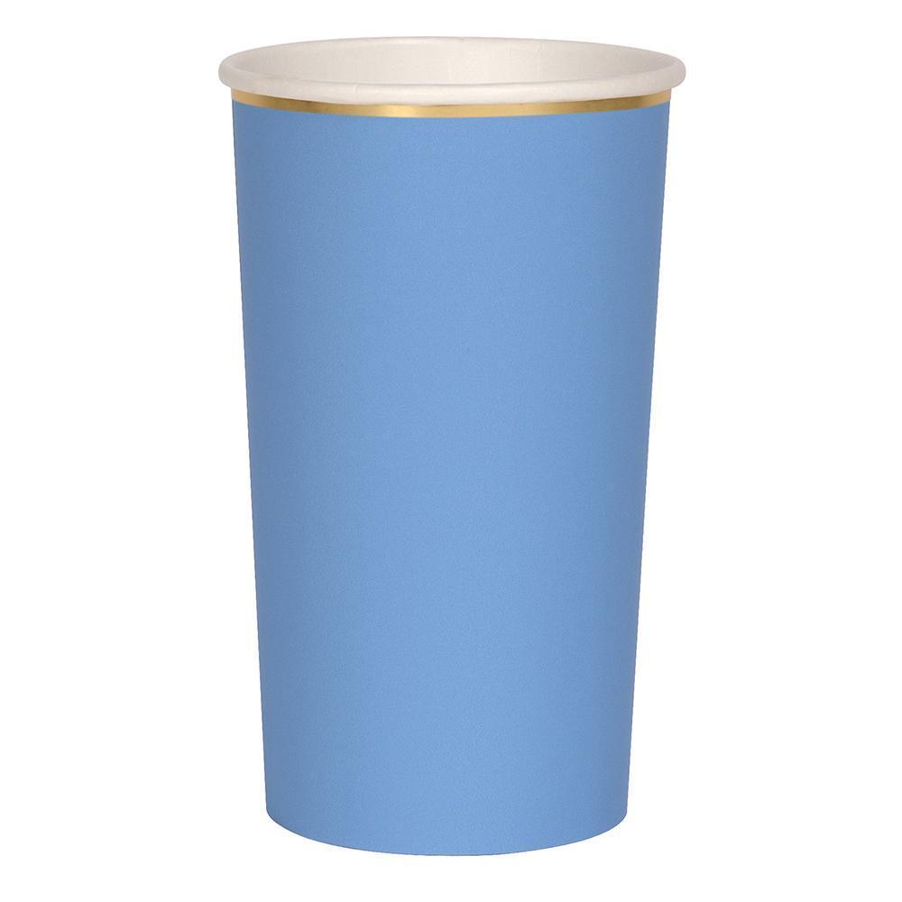 Blue <br> Highball Cups - Sweet Maries Party Shop