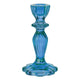 Blue Glass <br> Candle Holder - Sweet Maries Party Shop