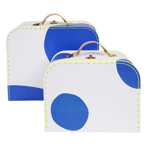Blue Suitcase - Set of 2 - Sweet Maries Party Shop