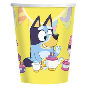 Bluey Themed <br> Paper Cups (8) - Sweet Maries Party Shop