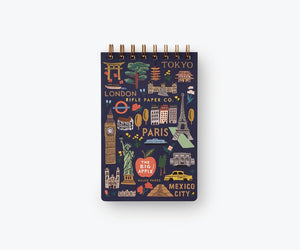 Bon Voyage <br> Small Top Spiral Notebook <br> Rifle Paper Co. - Sweet Maries Party Shop