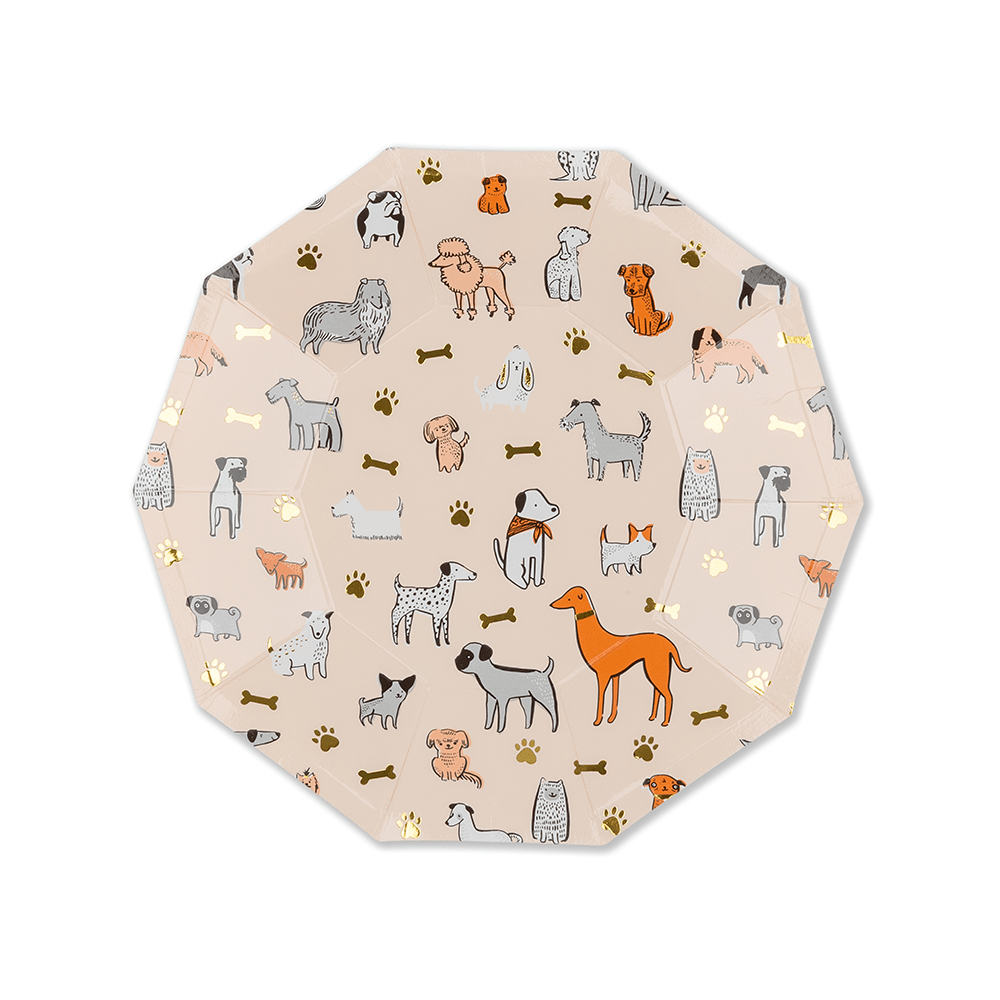 Bow Wow <br> Small Plates - Sweet Maries Party Shop