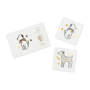Bow Wow<br> Temporary Tattoos (2 pc) - Sweet Maries Party Shop