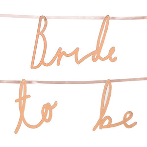 Bride To Be <br> Garland - Sweet Maries Party Shop