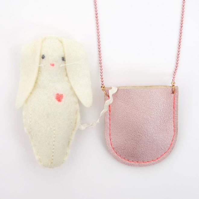 Bunny Pocket <br> Necklace - Sweet Maries Party Shop