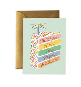 Cake Slice <br> Birthday Card - Sweet Maries Party Shop