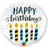 Candles and Dots <br> Happy Birthday