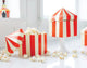Carnival Tent <br> Favour/Treat Boxes (8) - Sweet Maries Party Shop
