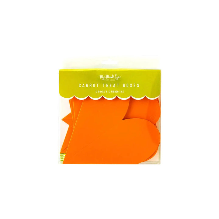 Carrot <br> Treat Boxes (12) - Sweet Maries Party Shop