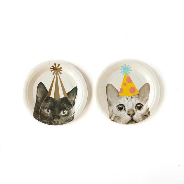 Cat Party Animals <br> Plates - Sweet Maries Party Shop