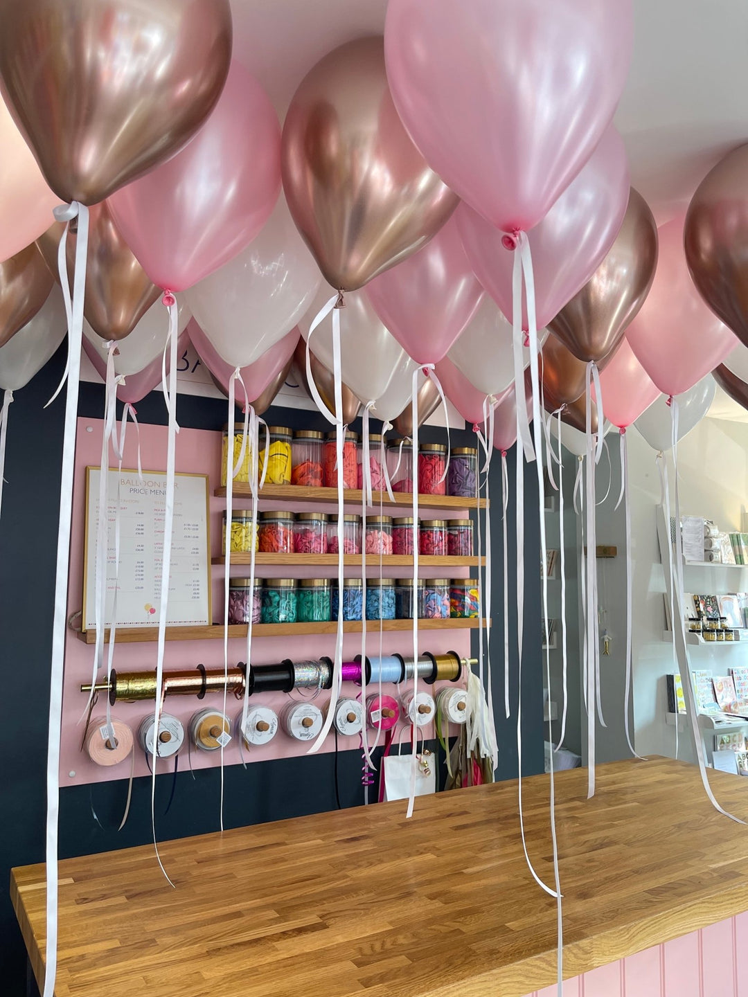 Ceiling Balloons <br> Inflated Package - Sweet Maries Party Shop