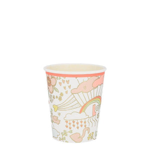 Charming Doodle <br> Cups (8) - Sweet Maries Party Shop