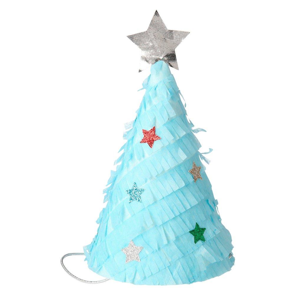 Christmas Tree <br> Party Hats (6) - Sweet Maries Party Shop