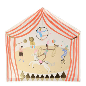 Circus Parade <br> Party Plates (8) - Sweet Maries Party Shop
