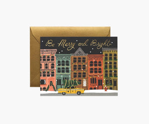 City Holiday <br> Christmas Card - Sweet Maries Party Shop