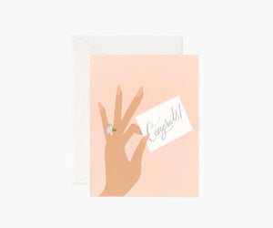 Congrats Ring <br> Engagement Card - Sweet Maries Party Shop