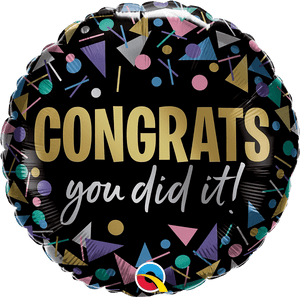 Congrats You Did It <br> Balloon - Sweet Maries Party Shop