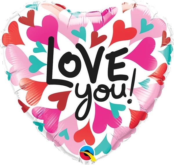 Converging Hearts <br> Love You - Sweet Maries Party Shop