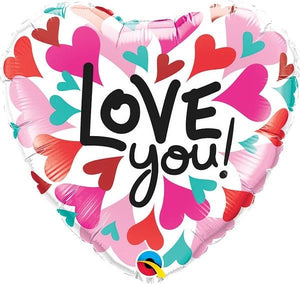 Converging Hearts <br> Love You - Sweet Maries Party Shop