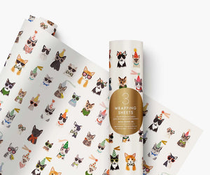 Cool Cats <br> Wrapping Sheets (3) - Sweet Maries Party Shop