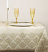 Damask Festive Gold <br> Table Cover (1.8m)