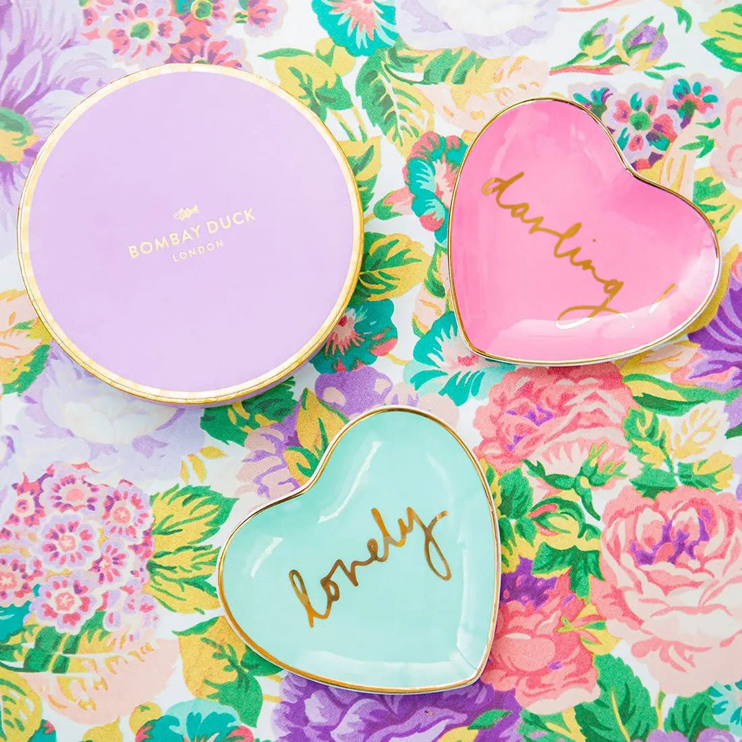 Darling! Rose Heart <br> Trinket Dish - Sweet Maries Party Shop