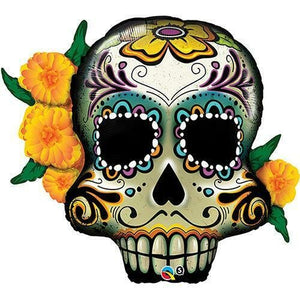 Day of the Dead Skull <br> 38”/96cm Wide - Sweet Maries Party Shop