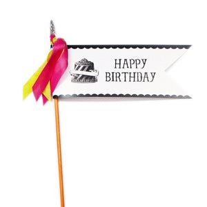 Deluxe Glitter Pennant <br> Happy Birthday - Sweet Maries Party Shop