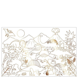 Dinosaur Kingdom Colouring Posters - Sweet Maries Party Shop