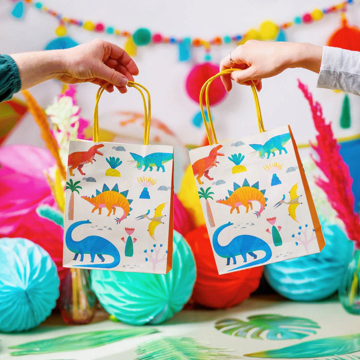 Dinosaur Party Bags <br> Set of 8 - Sweet Maries Party Shop