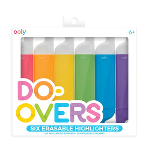 Do-Overs Erasable <br> Highlighters - Sweet Maries Party Shop
