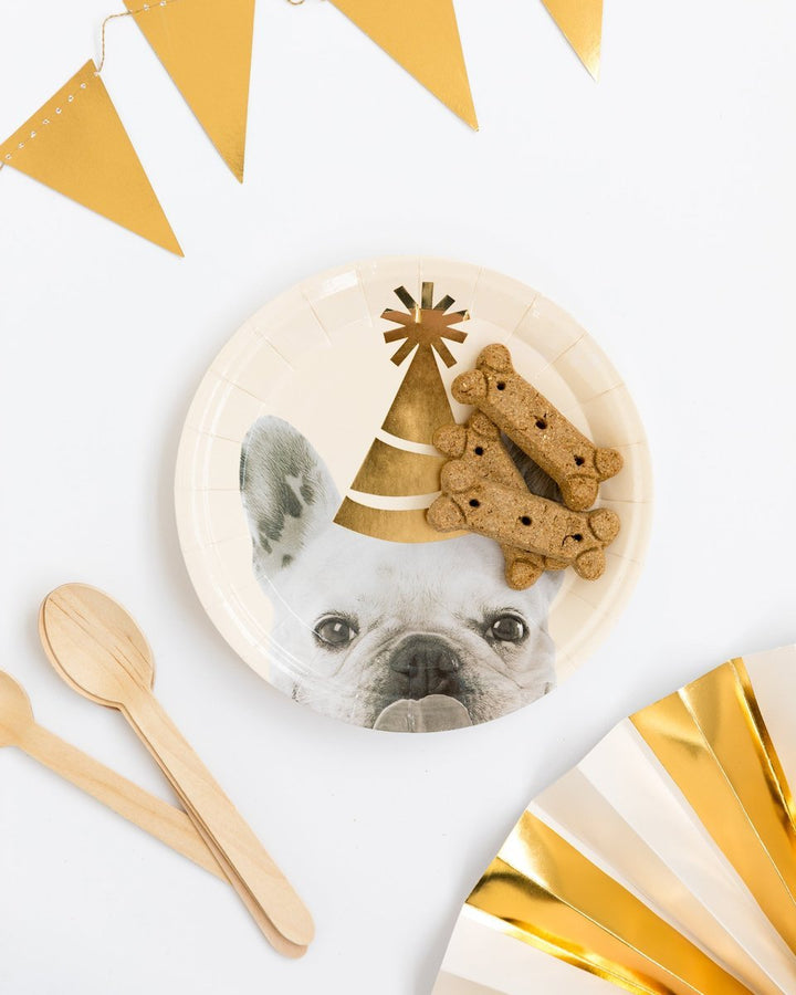 Dog Party <br> Plates (8) - Sweet Maries Party Shop