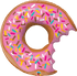 Doughnut & Sprinkles <br> 36”/91cm Wide
