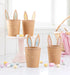 Easter Bunny <br> Kraft Cups (8)