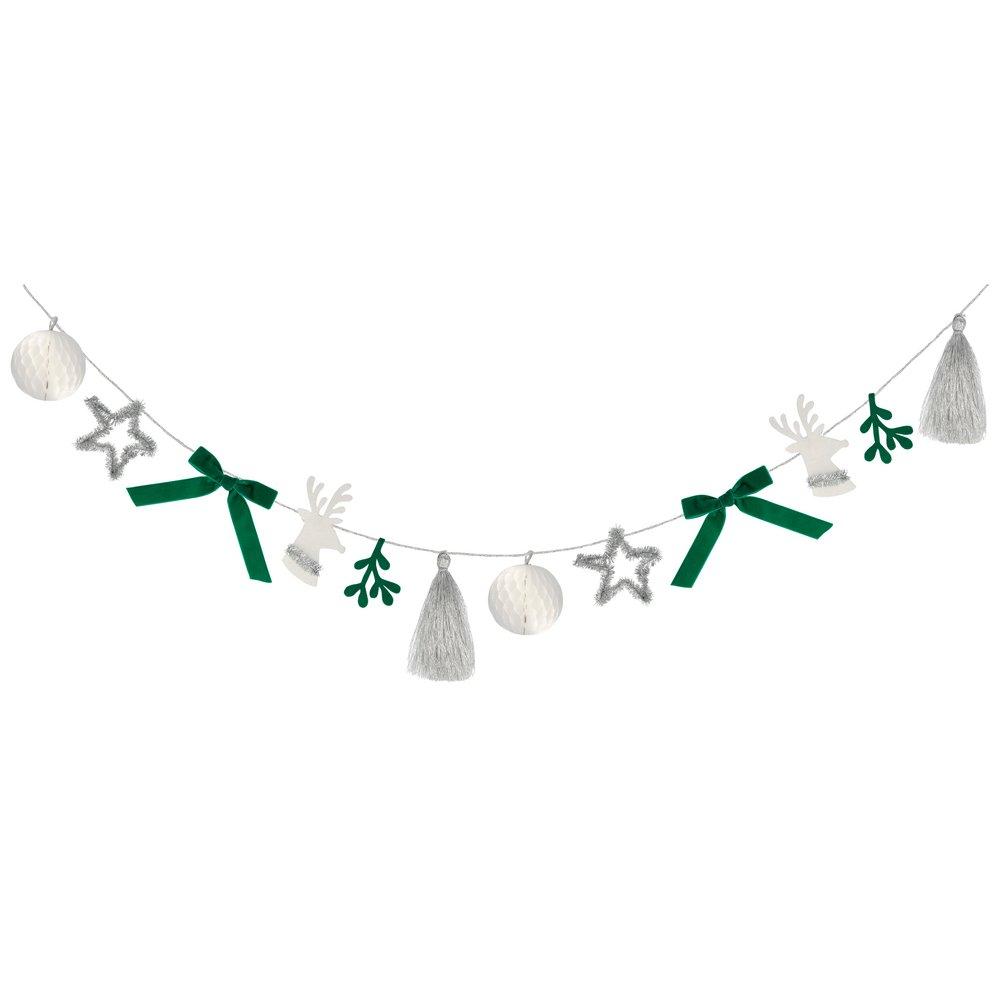 Elegant Christmas <br> Garland - Sweet Maries Party Shop