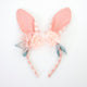 Embellished Gingham <br> Bunny Headband - Sweet Maries Party Shop