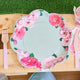 English Rose <br> Paper Plates (8) - Sweet Maries Party Shop