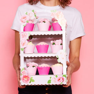 English Rose <br> Treat Stand - Sweet Maries Party Shop
